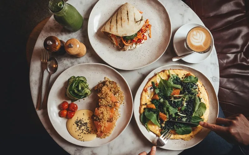 음식 사진 예시